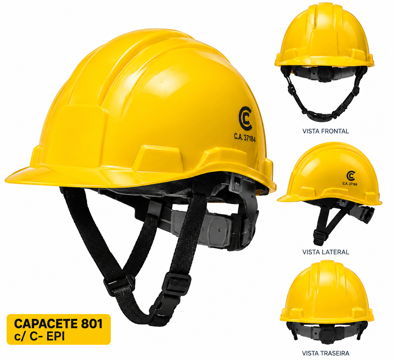 Capacete 801 c/ C – EPI